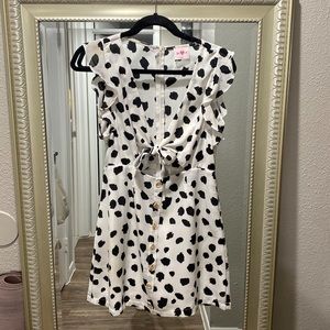 buddy love cut out dalmatian dress size small